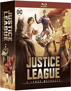 Justice League 5 Movie Collection - 5-Disc Boxset (Blu-Ray)